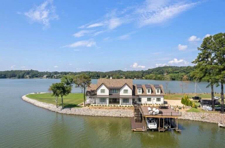 Modern Lakefront Custom Homes Seigler Custom Homes